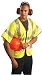 OccuLux Hi-Viz Yellow Short Sleeve Zipper Vest - 3XL