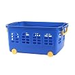 Iris Set of 4 Stacking Toy Baskets - Blue/ Yellow