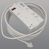 Tripp Lite TLP825 Protect It! Surge 8 outlet (6 Transformers) 25ft Cord 1900 Joules