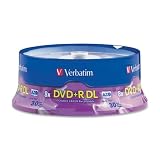 Verbatim - 30-Pack 8x DVDR DL Disc Spindle 96542