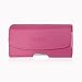 Leather Pouch Protective Carrying Cell Phone Case for BlackBerry Pearl 8110 Flip 8220 Curve 8320 / Casio Hitachi Ravine Verizon / LG CU515 Rumor2 VX9700 (Dare) / Banter / UX-265 / Pantech Impact P7000 / Samsung Solstice II AT&T Sunburst A697 / DoubleTake / Sanyo SCP-3810 / Mirro / Sony Ericsson C905 Elm Vivaz ZTE Agent MetroPCS - HOT PINK