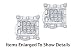 1/4 CTW. White Gold Round and Baguette Set Diamond Stud Earrings