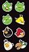 Jumbo Angry Birds 8 Pack Combo Vinyl Wall Decals - Each Decal is 8" X 8"