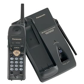 Panasonic KX-TG2401B 2.4 GHz Cordless Telephone Black