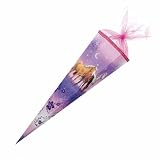 Nestler 6853610 - Schult&uuml;te Traumpferdchen eckig, kaschierter Lackkarton (T&uuml;ll), 85cm - Nestler