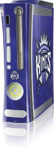 Skinit Sacramento Kings Away Jersey Vinyl Skin for Microsoft Xbox 360 (Includes HDD)