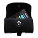 Electronics : Horizontal Leather Case with Belt Clip / Loop for the Philips GoGear Micro Jukebox 8GB HDD1835/37