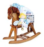 Ever After Gift Set beautiful wood rocking horse