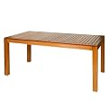 Rectangular Patio Table Lacquered- 63x32"