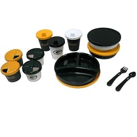 NFL Football 23 Piece Child Feeding Set