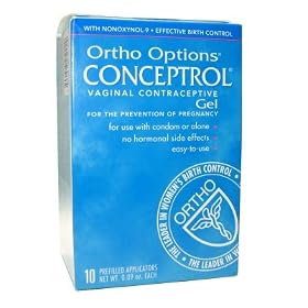 Click here to buy Ortho options vaginal contraceptive gel with applicators, unscented - 10 Pack by Ortho.