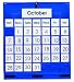 Carson-Dellosa Publishing CD-5605 Monthly calendar pocket chart with grommets, 25 x 28-1/2