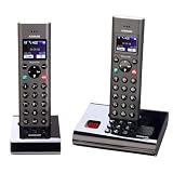 Audioline Monza 482 Duo Schnurlostelefon mit Anrufbeantworter und zusätzliches Mobilteil