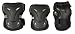 L.A. Sports Damen Schützer-Set Handgelenk Ellenbogen Knie, mehrfarbig, M
