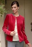 Apparel : JG Hook® Cropped Velvet Jacket