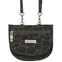 baggallini Teenee Bagg Crinkle: Giraffe/Dark Olive Travel Wallets