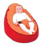 Doomoo Seat SJ SR1 - multifunktionaler Sitzsack, Farbe rot / orange (red / orange)