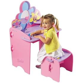 Barbie Floral Vanity Unit