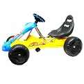 Go-Kart Pedal-Operated Ride-On Car - Yellow