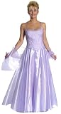 Plus Size Sexy Lace Up Back Embroidered Bustier w/Long Organza Skirt Prom/ Bridesmaid/ Evening Set + Scarf
