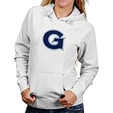 NCAA Champion Georgetown Hoyas Ladies White Sport Stretch Hoody Sweatshirt