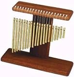 MusicalInstruments: Medium picture for 20 Bar Tabletop Brass Chime Tree