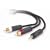 Belkin AV Audio Y Spltter Cable 3.5Mm Stereo-Rca X2, 1.8M