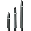 Nylon-Sch�fte schwarz mit Federring, medium, L�nge 45mm (3St.)