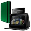 Marware Revolve  Echtleder-H�lle mit St�nder f�r Kindle Fire HD, Gr�n (nur geeignet f�r Kindle Fire HD)