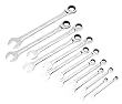Titan 17354 13-Piece Ratcheting SAE Combination Wrench Set