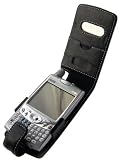 Computer : Proporta Alu - Leather Case for Palm Tungsten Handspring Treo 600 / 650 - Flip Type
