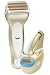 Remington WDF-7000CS Smooth & Silky Ultra Plus Womens Rechargeable Shaver with Cleaning System