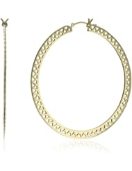 Ray Griffiths 18k Yellow Gold Large Hoop Earrings