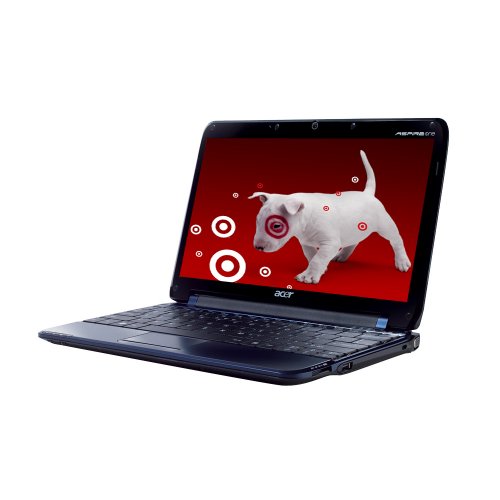 Acer Aspire One AO751h-1522 11.6-Inch Blue Netbook - 8 Hour Battery Life