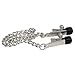 Monkeybrother Fantasy Sexy Toy Metal Nipple Clamps with Chain
