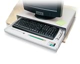 Kensington Standard Desktop Keyboard Drawer, includes Monitor Shelf, Keyboard Tray (K60008)