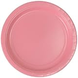 Pink 7 Paper Plates