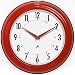 Classic Diner Clock - Red