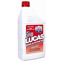 Lucas Oil 10052-PK6 Semi-Synthetic Automatic Transmission Fluid - 1 Quart,Pack of 6