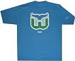Hartford Whalers Throwback Reebok Light Blue Pro Style T Shirt