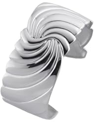 Sterling Silver Swirl Cuff Bracelet 28mm
