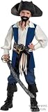 Children's Jack Sparrow Pirate Costume (Sz:MD 7-8)