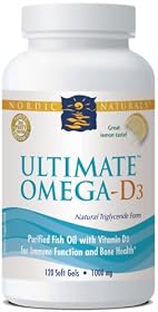 Nordic Naturals - Ultimate Omega-D3 - Lemon - 120 Softgels
