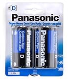 Panasonic UM-1NPA/2B D BATTERY 2PK HEAVY DUTY