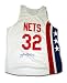 Julius Erving Autographed/Hand Signed Authentic New Jersey Nets White Basketball Jersey