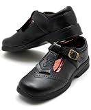 Girl's Classic T-Strap Shoe by Alberto Casti