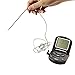 Ultra-Fast Instant Read Digital Cooking Thermometer with Timer, Black Classic