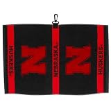 Nebraska Woven Jacquard Golf Towel
