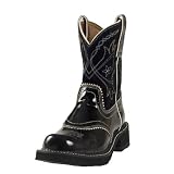 ARIAT FatBaby ProBaby Western Riding Cowboy Boots 11 True to size Black Patent Womens by Ariat