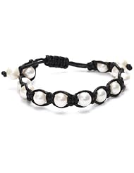 Bella Pearl Leatherette Pearl Bracelet
